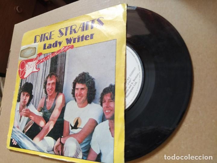 Discos de vinilo: DIRE STRAITS, LADY WRITER - SINGLE 1979 spa - Foto 1