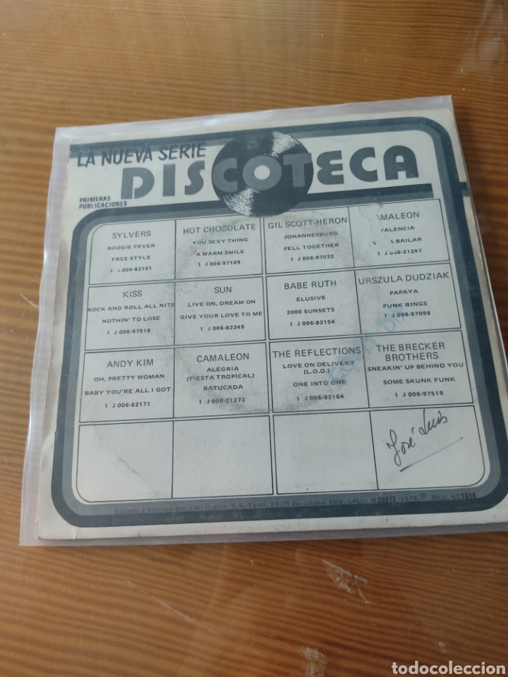 Discos de vinilo: Disco vinilo single JESSE GREEN - Foto 2