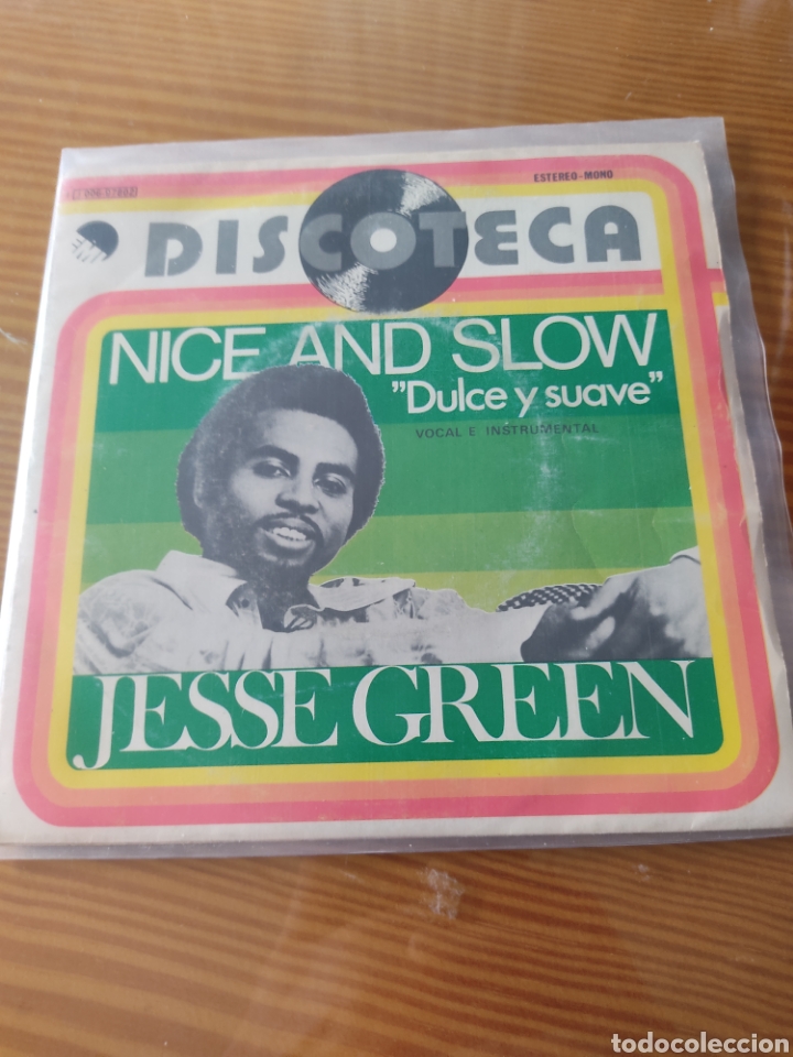 Discos de vinilo: Disco vinilo single JESSE GREEN - Foto 1