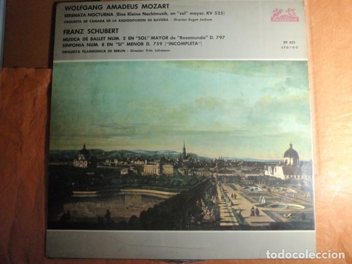 Discos de vinilo: LP Mozart y Schubert - Foto 1