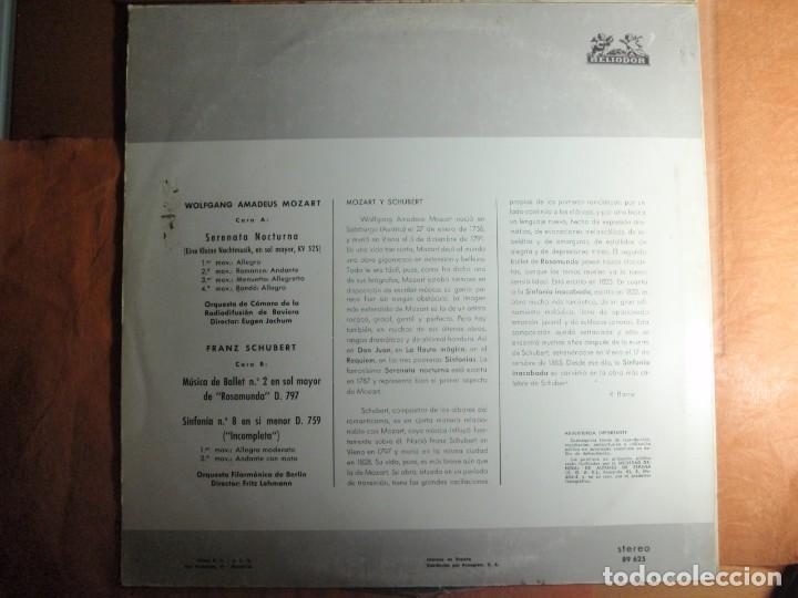 Discos de vinilo: LP Mozart y Schubert - Foto 2