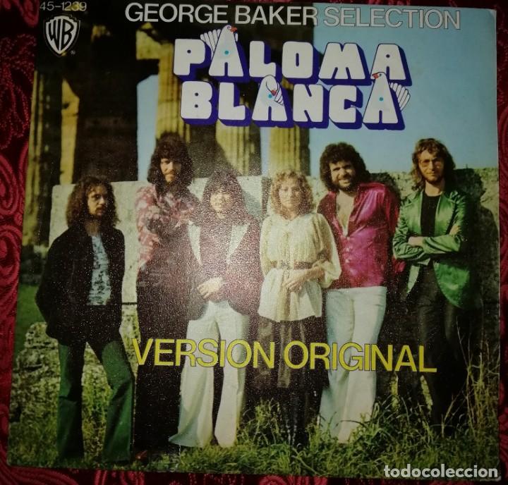 Discos de vinilo: George baker selection paloma blanca single 1975 - Foto 1