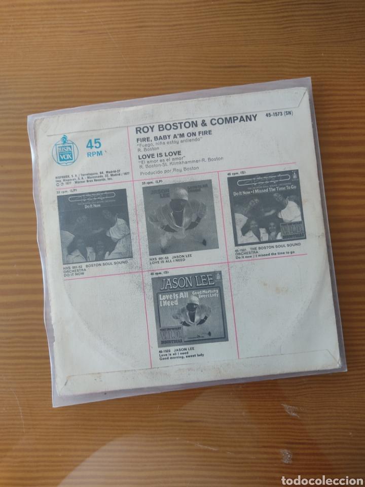 Discos de vinilo: Disco vinilo single R.B. COMPANY - Foto 2