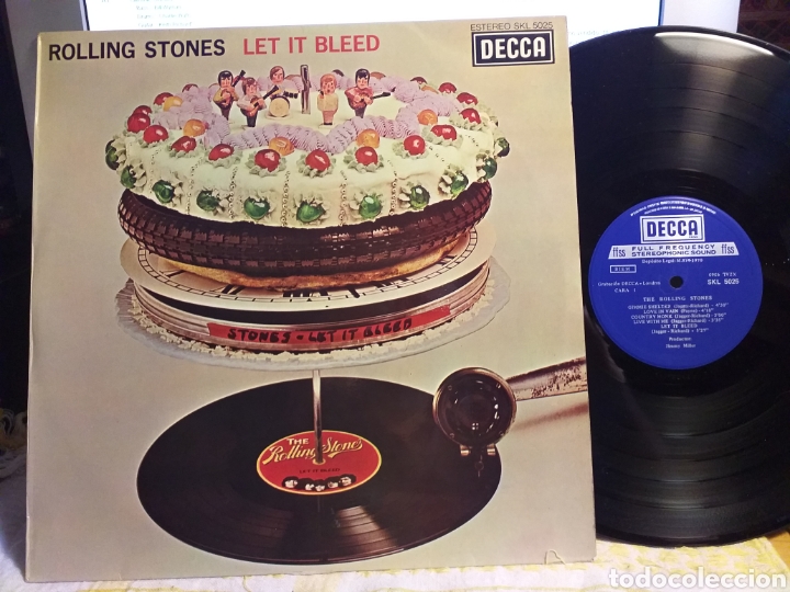 Discos de vinilo: ROLLING STONES LET IT BLEED EDICION ESPA&Ntilde;OLA - Foto 1