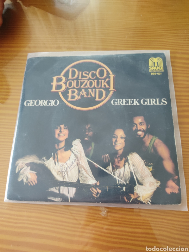 Discos de vinilo: Disco vinilo single DISCO BOUZOUKI BAND - Foto 1