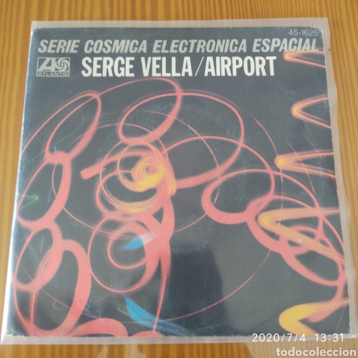Discos de vinilo: Disco de Vinilo (Single) Serge Vella &rdquo;Airport&rdquo; - Foto 1
