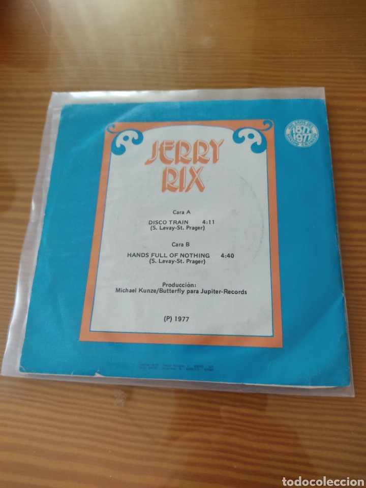 Discos de vinilo: Disco vinilo single JERRY RIX - Foto 2