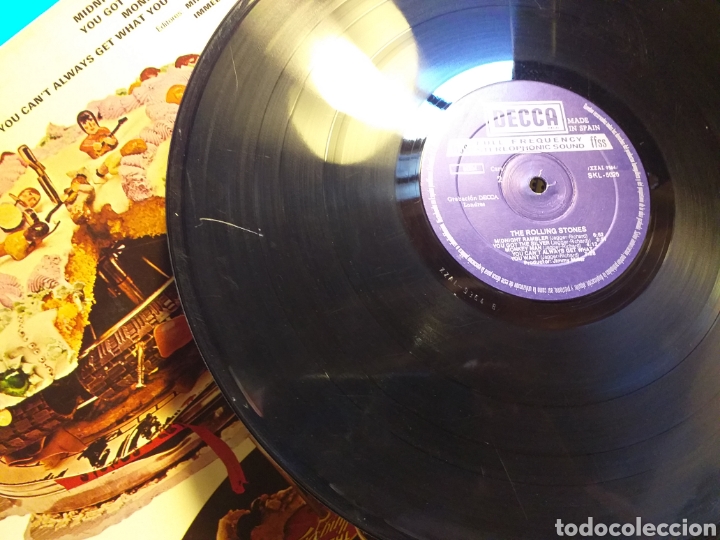 Discos de vinilo: ROLLING STONES LET IT BLEED EDICION ESPA&Ntilde;OLA - Foto 4