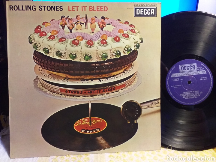 Discos de vinilo: ROLLING STONES LET IT BLEED EDICION ESPA&Ntilde;OLA - Foto 1