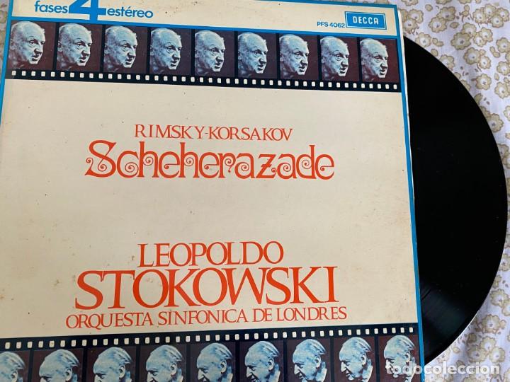 Discos de vinilo: LP LEOPOLDO STOKOWSKI-SCHEHERAZADE - Foto 1