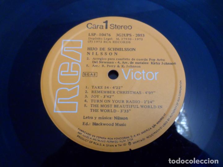 Discos de vinilo: NILSSON - HIJO DE SCHMILSSON - Foto 4