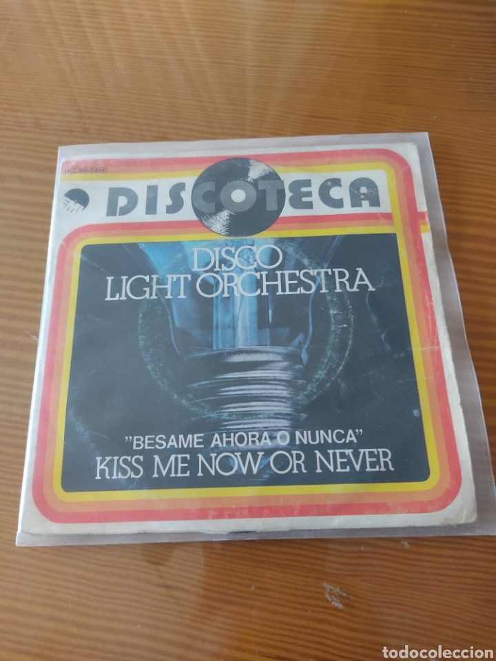 Discos de vinilo: Disco vinilo single DISCO LIGHT ORCHESTRA - Foto 1