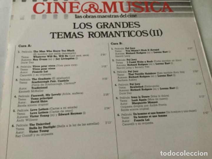 Discos de vinilo: Cine & m&uacute;sica- temas rom&aacute;nticos - Foto 2