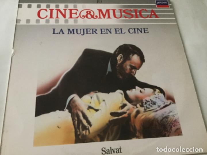 Discos de vinilo: Cine & m&uacute;sica- mujer en el cine - Foto 1