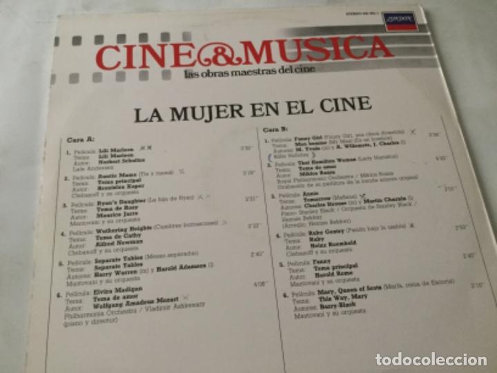 Discos de vinilo: Cine & m&uacute;sica- mujer en el cine - Foto 2