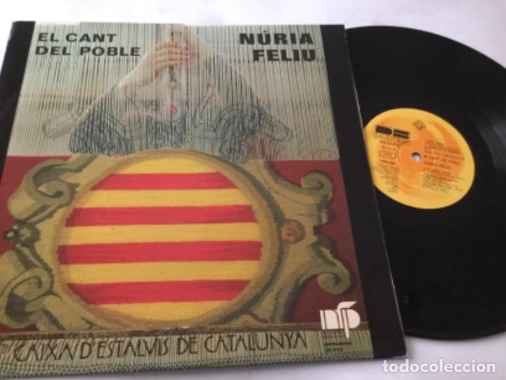 Discos de vinilo: Nuria Feliu- el cant del poble - Foto 1