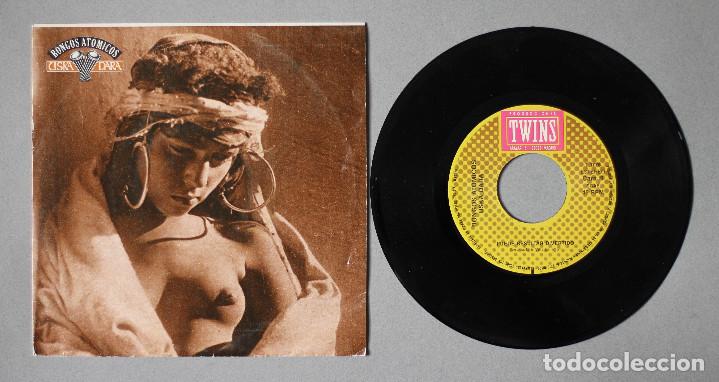 Discos de vinilo: BONGOS ATOMICOS//USKA DARA// SINGLE// 1987// TWINS - Foto 3