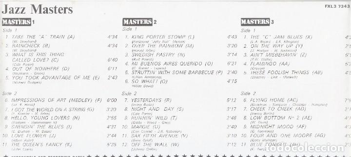 Discos de vinilo: Jazz Masters Caja Con 3 Discos Vinilos - Foto 4