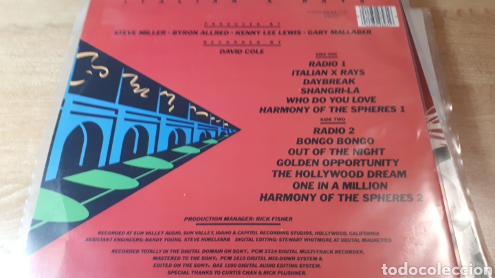 Discos de vinilo: STEVE MILLER BAND ITALIAN X RAYS - Foto 2