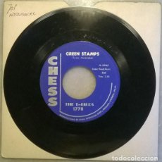 Discos de vinilo: THE T-BIRDS. COME ON, DANCE WITH ME/ GREEN STAMPS. CHESS, USA 1961 SINGLE