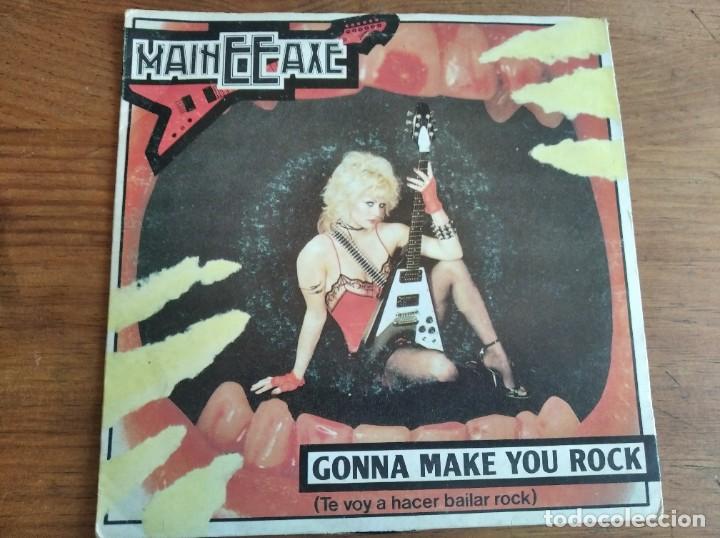 Discos de vinilo: MAINEEAXE - Gonna make you rock ***** SINGLE ESPA&Ntilde;OL 1984 - Foto 1