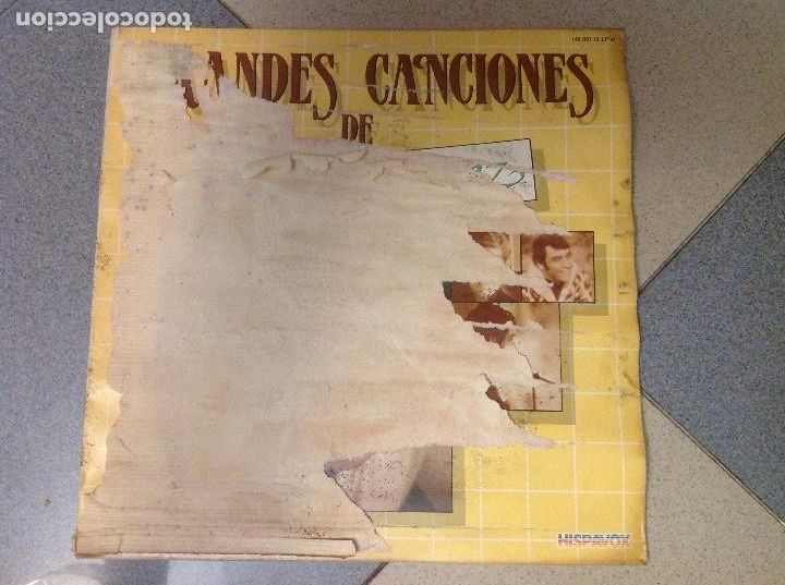 Disques de vinyle: Disco vinilo. Grandes canciones de Alberto cortez. Acm