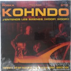 Discos de vinilo: KOHNDO - J'ENTENDS LES SIRENES [FRANCIA HIP HOP / RAP] [EDICIÓN ORIGINAL MX 12” 33RPM] [2001]. Lote 210563598