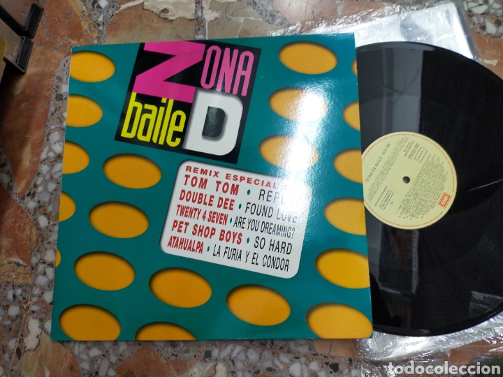 Discos de vinilo: Zona de baile mix 40 maxi 1991 - Foto 1