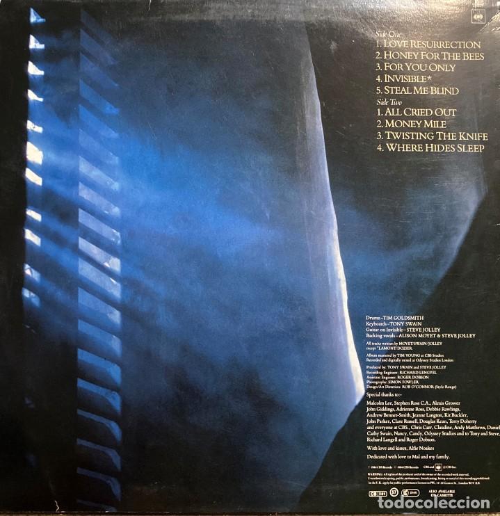 Discos de vinilo: ALISON MIOYET. ALF. DISCO LP 1984 - Foto 2
