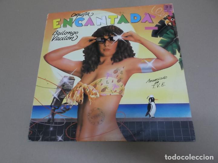 Discos de vinilo: ORQUESTA ENCANTADA (LP) BAILONGO VACILON A&Ntilde;O &ndash; 1982 - Foto 1
