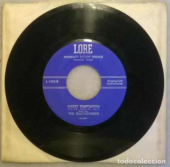 Discos de vinilo: The Southerners. Sweet temptation. Lore, USA single - Foto 1