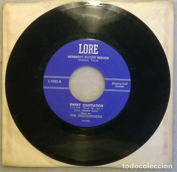 Discos de vinilo: The Southerners. Sweet temptation. Lore, USA single - Foto 2