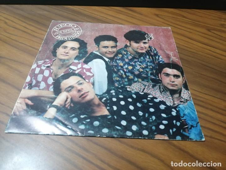 Discos de vinilo: JUEGO PROHIBIDO. QUE DIFICIL ES VINILO SINGLE EN BUEN ESTADO. CARPETA DEGASTADA. VER FOTO
