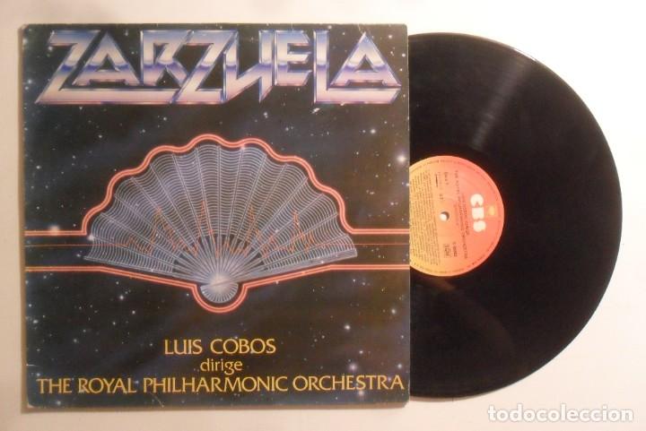 Discos de vinilo: LP - ZARZUELA - LUIS COBOS - CBS - 1982 - Foto 1