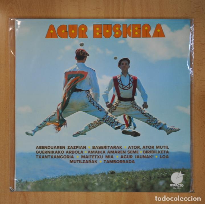 Discos de vinilo: AGUR EUSKERA - AGUR EUSKERA - LP - Foto 1