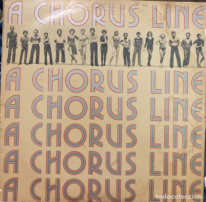 Discos de vinilo: A CHORUS LINE . DISCO LP 1975 INGLATERRA - Foto 1