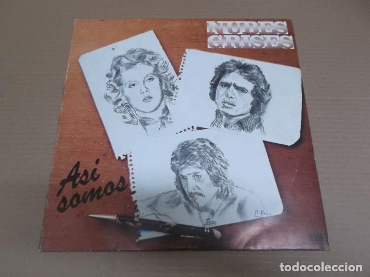 Discos de vinilo: NUBES GRISES (LP) ASI SOMOS A&Ntilde;O &ndash; 1978 - Foto 1