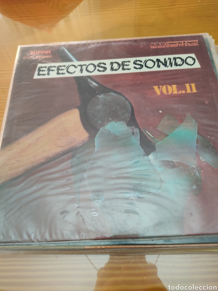 Discos de vinilo: Disco vinilo LP EFECTOS DE SONIDO - Foto 1
