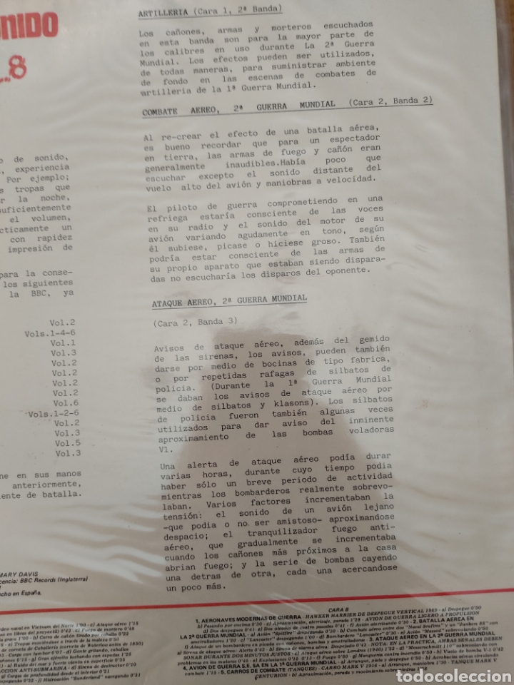 Discos de vinilo: Disco vinilo LP EFECTOS DE SONIDO - Foto 3