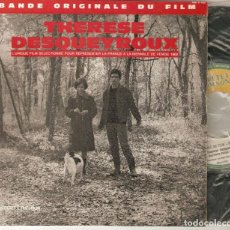 Discos de vinilo: MAURICE JARRE 7” FRANCIA EP 45 THERESE DESQUEYROUX RELATO INTIMO SINGLE VINILO 1962 BSO IMPORTACION