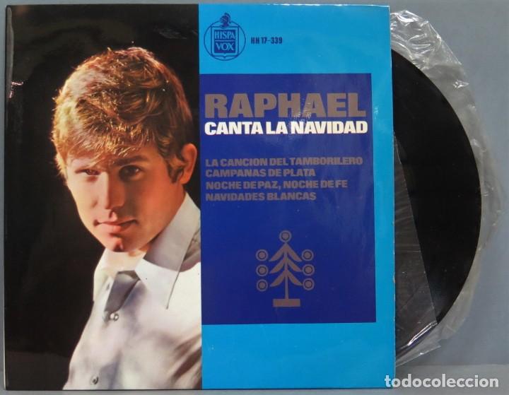 Discos de vinilo: EP. RAPHAEL CANTA LA NAVIDAD - Foto 1