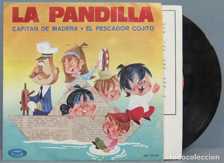 Discos de vinilo: SINGLE. LA PANDILLA. CAPIT&Aacute;N DE MADERA - Foto 1