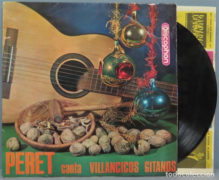 Discos de vinilo: SINGLE. PERET. CANTA VILLANCICOS GITANOS - Foto 1