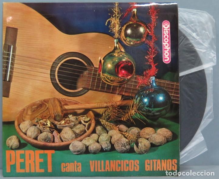 Discos de vinilo: EP. PERET. CANTA VILLANCICOS GITANOS - Foto 1
