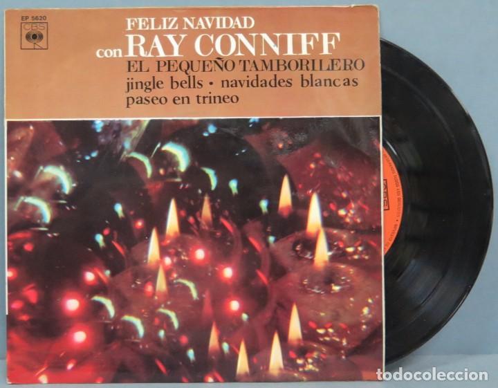 Discos de vinilo: EP. FELIZ NAVIDAD CON RAY CONNIFF - Foto 1