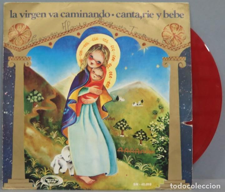 Discos de vinilo: SINGLE. LA VIRGEN VA CAMINANDO - Foto 1