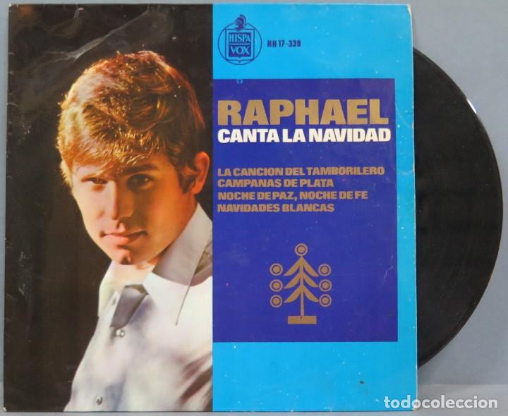 Discos de vinilo: EP. RAPHAEL CANTA LA NAVIDAD - Foto 1