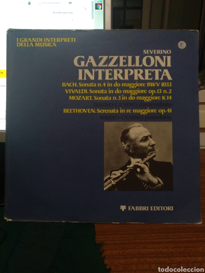 Discos de vinilo: Severino Gazzelloni