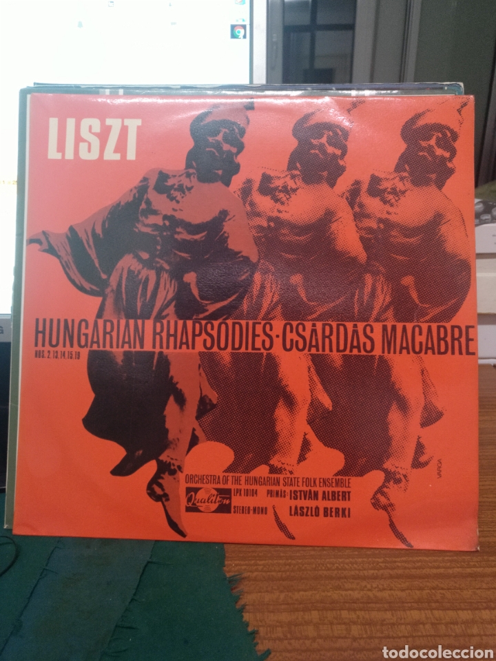 Discos de vinilo: Liszt hungaroton