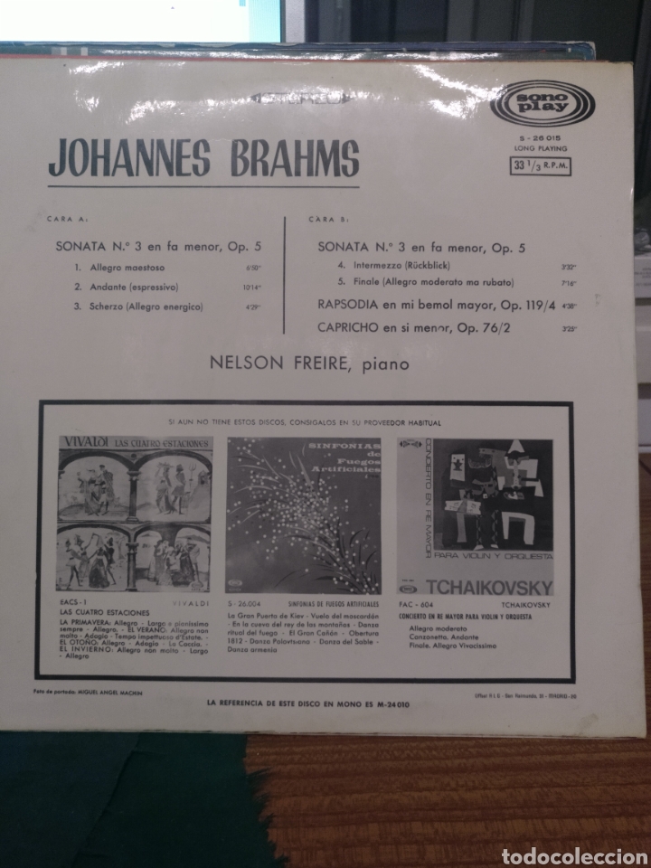 Discos de vinilo: Brahms - Foto 2